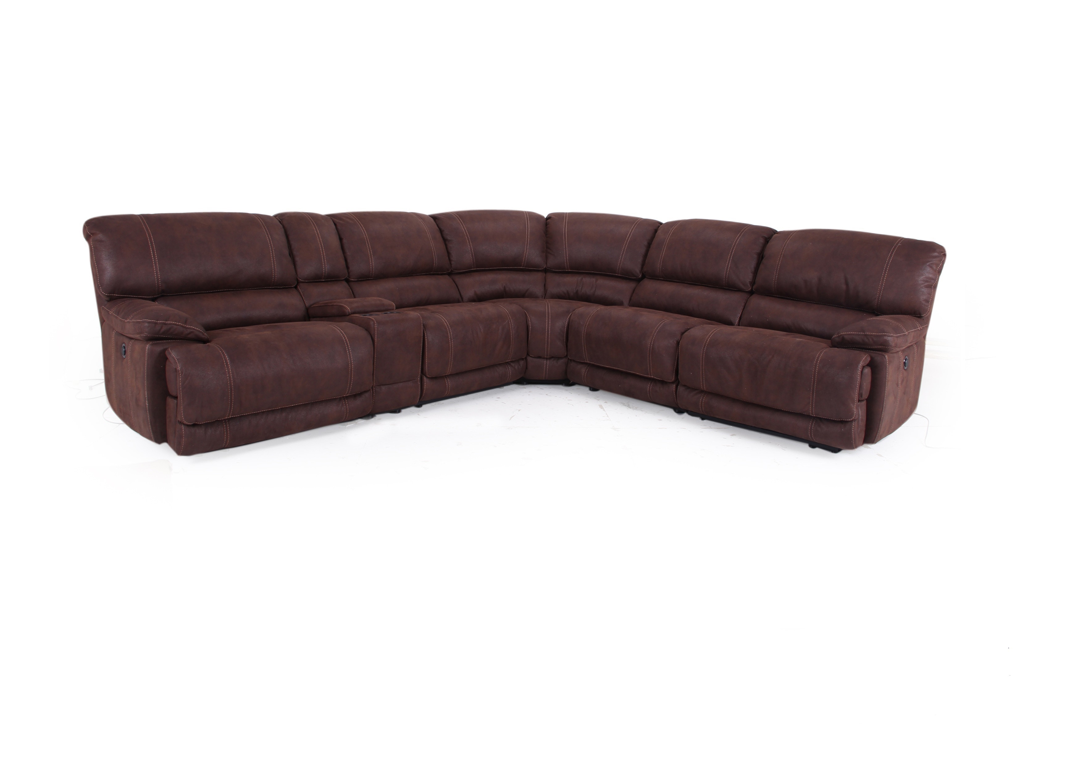 Cheers Living Room 6 piece Reclining Sectional 298001347 Hansens